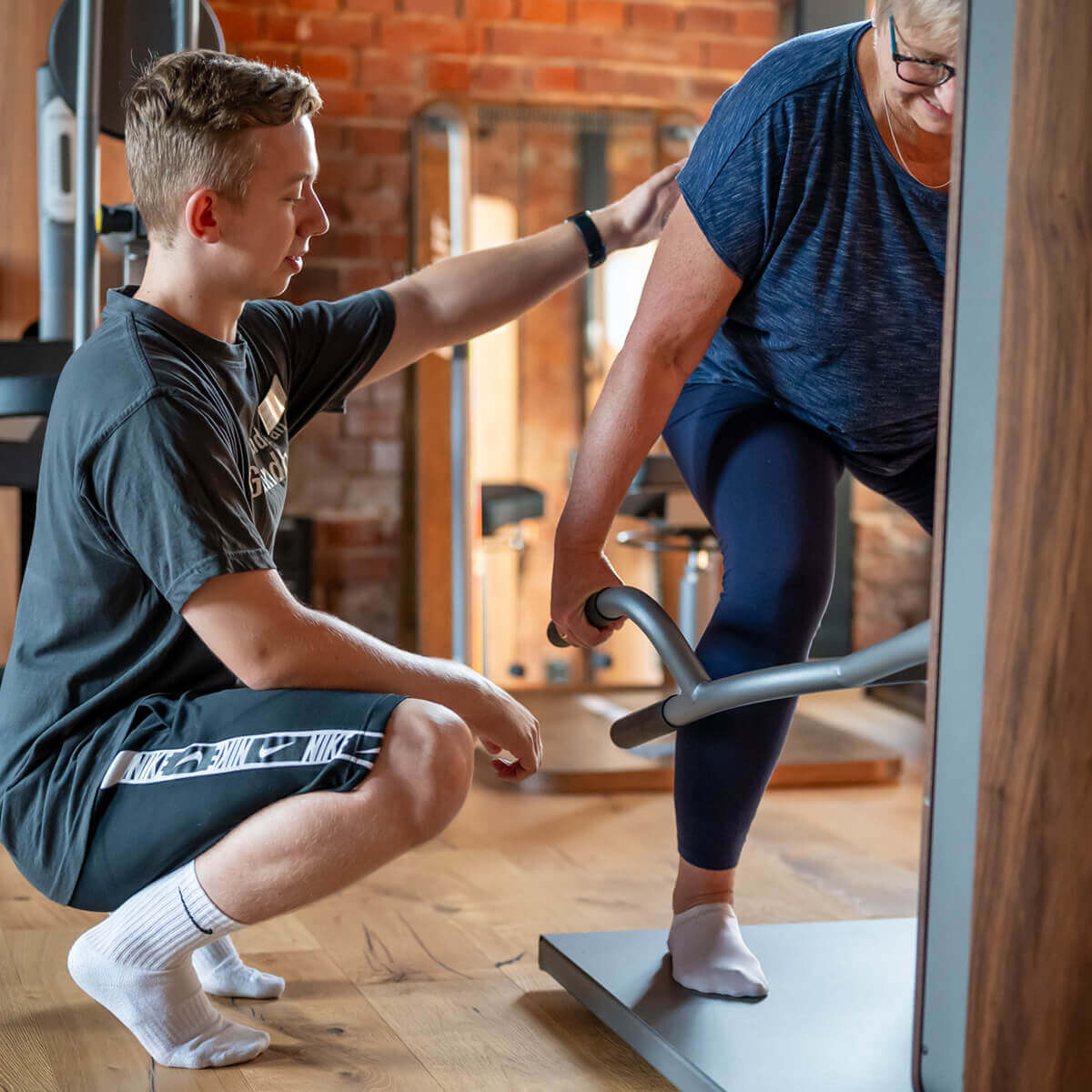 Einblick in die Räumlichkeiten der Physiotherapie in Dessau